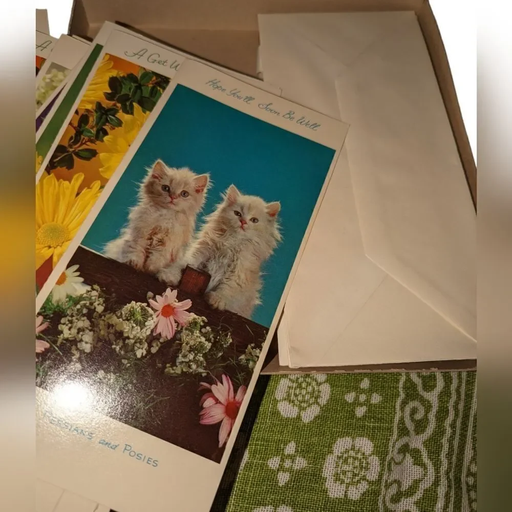 ‎Vintage Natural Beauty card set
